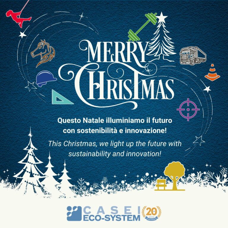 Eco-News 4 Auguri di Buon Natale 2024 da Casei Eco-System