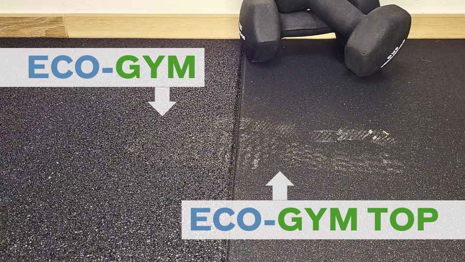 So reinigen Sie die Gummiböden in der Sporthalle 2 Reinigung eines Fallschutzbelags aus Gummi für ein Fitnessstudio