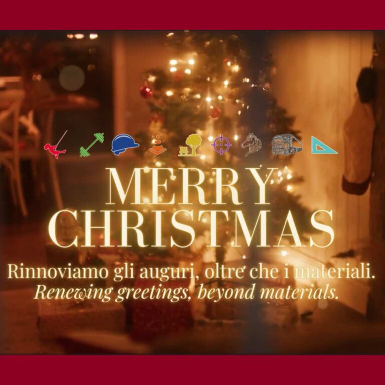 Eco-News 3 Auguri di Buon Natale 2025 di Casei Eco-System con albero natalizio