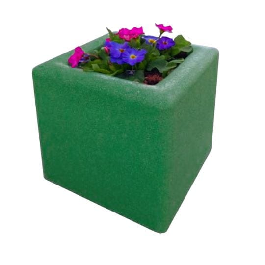ECO-URBAN 5 ECO-PLANTER L, fioriera in materiale riciclato della linea ECO-URBAN