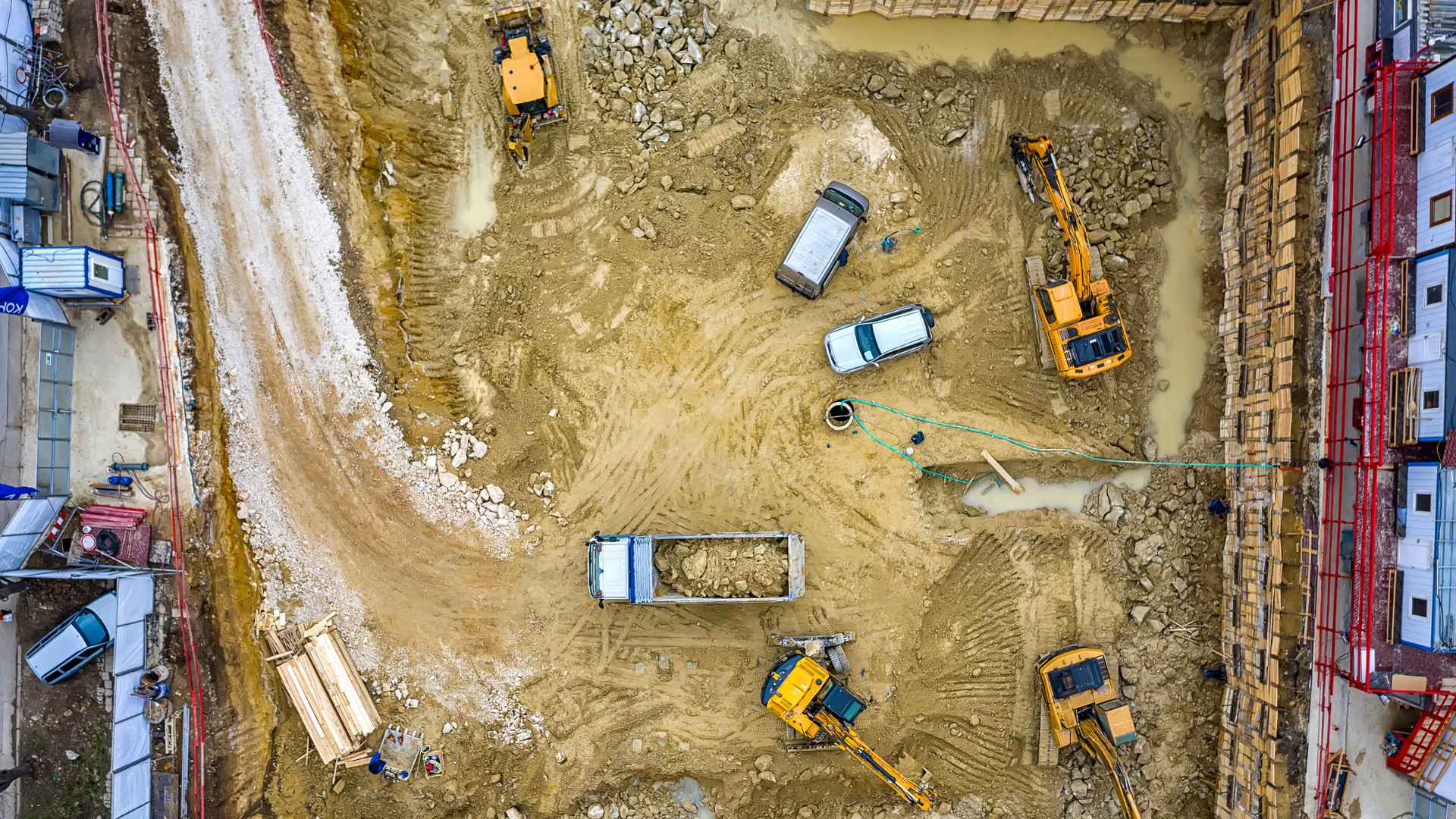 Cantiere edile, contesto applicativo della linea ECO-BUILDING