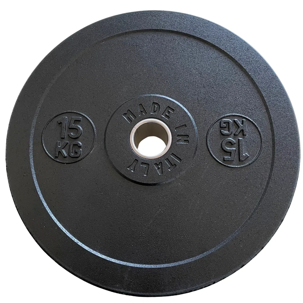 ECO-BUMPER 10 15-kg ECO-BUMPER disc, viewed from the front