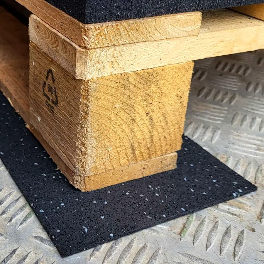 ECO-KARGRIP MAT placed under a load-bearing support to increase friction at the contact point