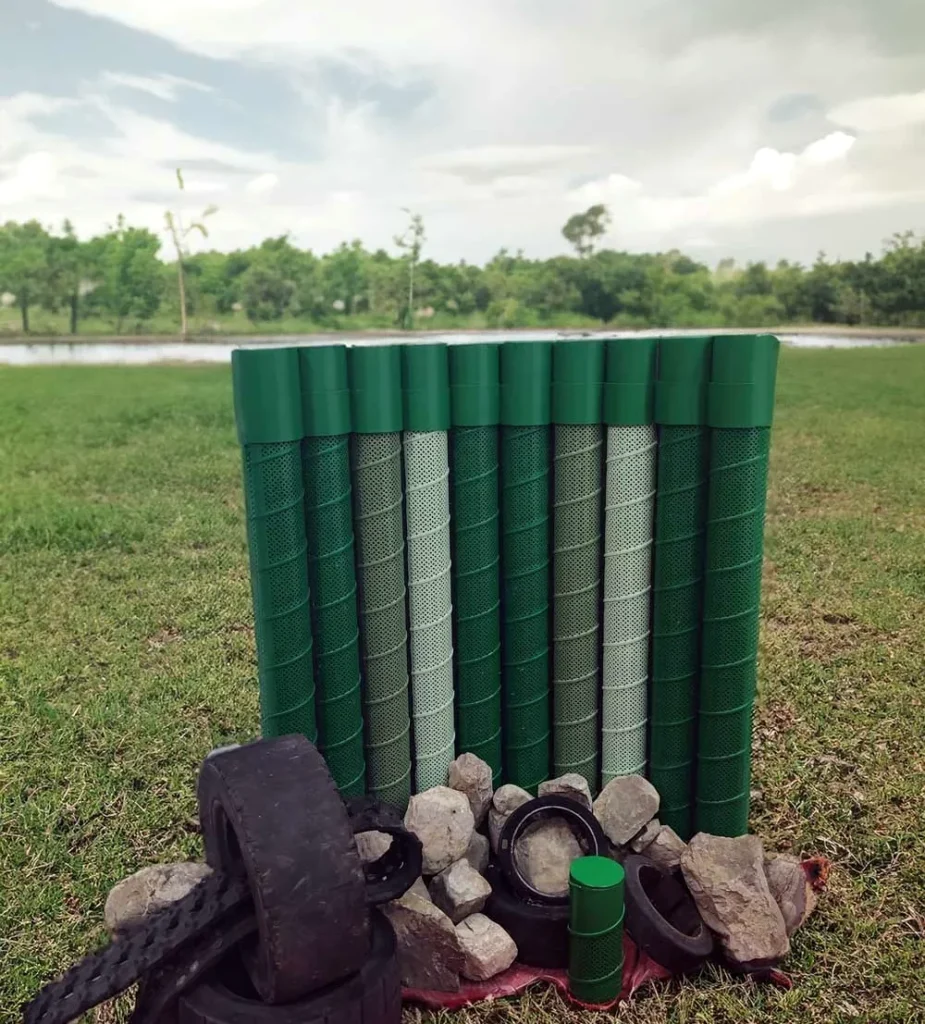 eco quiet tube prototipo barriera acustica esterno